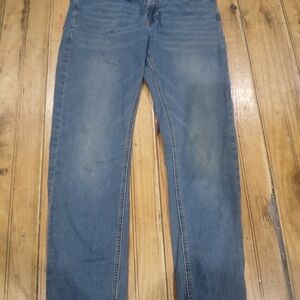 Mens 32/30 Hudson And Barrow Flex Blue Jeans